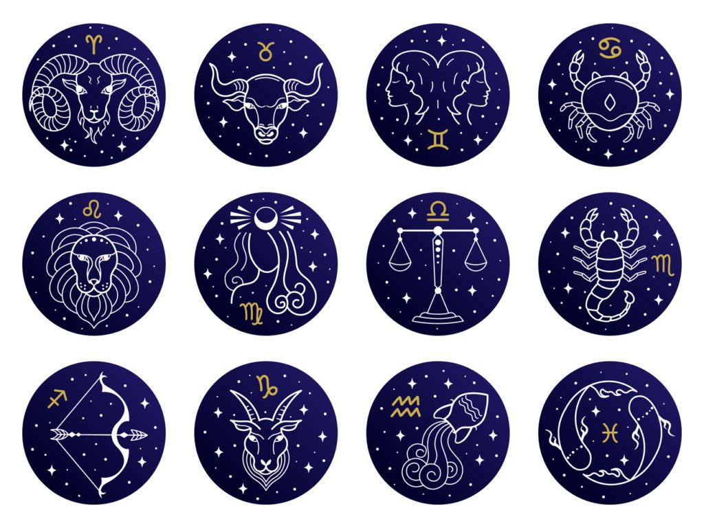 Os doze signos do zodíaco